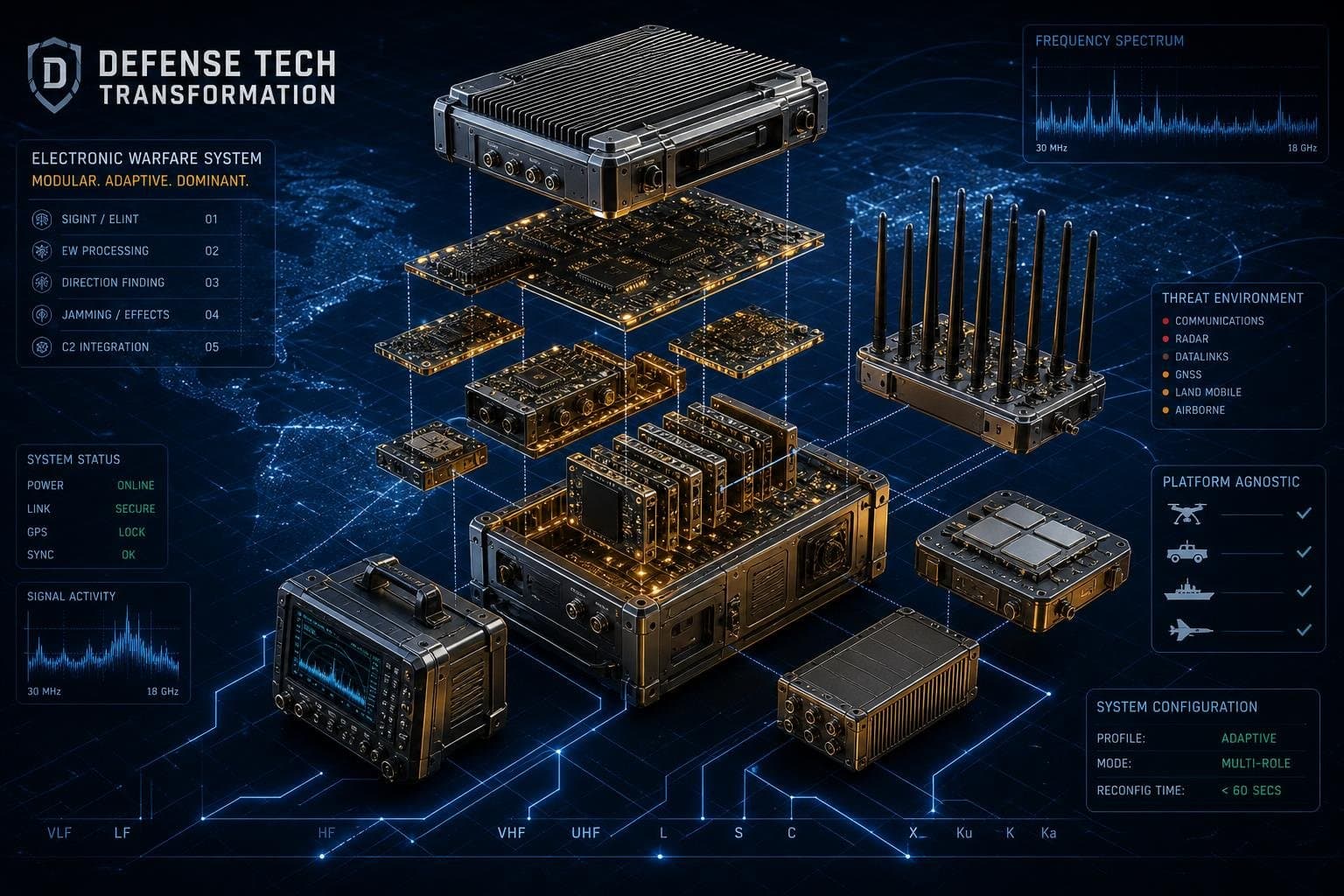 Hero image for "The Air Force's AI-EW Contract Is Real — But the Story Is More Complicated Than the Headline Suggests"